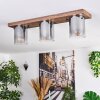 Donar Plafondlamp houtlook, 3-lichts