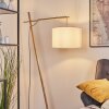 Soungou Staande lamp Natuurlijke kleuren, Wit, 1-licht