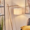 Bassagoda Staande lamp Natuurlijke kleuren, Wit, 1-licht