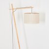 Bassagoda Staande lamp Natuurlijke kleuren, Wit, 1-licht