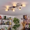 Mirelia Plafondlamp Roest, 6-lichts