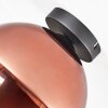 Koyoto Plafondlamp, Kogellampje Koperkleurig, 1-licht