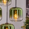 Lauden Hanglamp, Kogellampje, Hanglamp Groen, Duidelijk, 4-lichts