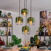 Lauden Hanglamp, Kogellampje, Hanglamp Groen, Duidelijk, 4-lichts