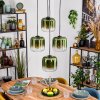 Lauden Hanglamp, Kogellampje, Hanglamp Groen, Duidelijk, 4-lichts