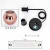 Koyoto Hanglamp, Kogellampje, Hanglamp Koperkleurig, 1-licht