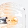 Koyoto Plafondlamp, Kogellampje 77.5 cm Amber, Duidelijk, 6-lichts