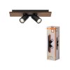 Osram Spot Plafondlamp LED houtlook, Zwart, 2-lichts