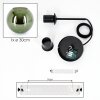 Koyoto Hanglamp, Kogellampje, Hanglamp Groen, 1-licht