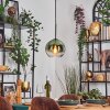 Koyoto Hanglamp, Kogellampje, Hanglamp Groen, Duidelijk, 1-licht