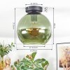 Koyoto Plafondlamp, Kogellampje Groen, 1-licht