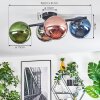Gastor Plafondlamp, Kogellampje Blauw, Chroom, Groen, Koperkleurig, Rookkleurig, 4-lichts