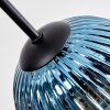 Koyoto Plafondlamp, Kogellampje 77.5 cm Blauw, Goud, Groen, 6-lichts