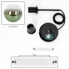 Koyoto Hanglamp, Kogellampje, Hanglamp 25 cm Groen, Duidelijk, 1-licht