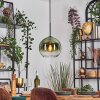 Koyoto Hanglamp, Kogellampje, Hanglamp 25 cm Groen, Duidelijk, 1-licht