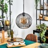 Koyoto Hanglamp, Kogellampje, Hanglamp 30 cm Rookkleurig, 1-licht