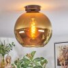 Koyoto Plafondlamp, Kogellampje Goud, 1-licht