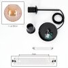Koyoto Hanglamp, Kogellampje, Hanglamp Amber, 1-licht