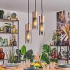 Dulcita Hanglamp, Hanglamp Bruin, 3-lichts