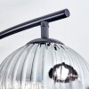 Ripoll Plafondlamp, Kogellampje Amber, Duidelijk, Rookkleurig, 4-lichts