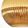Koyoto Plafondlamp, Kogellampje 12 cm Goud, 1-licht