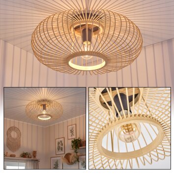 Oravi Plafondlamp Zwart, 1-licht