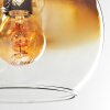 Koyoto Plafondlamp, Kogellampje Chroom, Goud, Duidelijk, Koperkleurig, Rookkleurig, 4-lichts