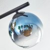 Koyoto Plafondlamp, Kogellampje Blauw, Goud, Groen, Duidelijk, 4-lichts