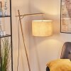 Bassagoda Staande lamp Natuurlijke kleuren, Wit, 1-licht
