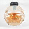 Ripoll Plafondlamp, Kogellampje Amber, 1-licht