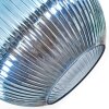 Koyoto Plafondlamp, Kogellampje 30 cm Blauw, 1-licht