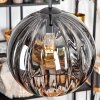 Koyoto Hanglamp, Kogellampje, Hanglamp Rookkleurig, 1-licht