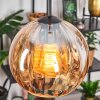 Koyoto Hanglamp, Kogellampje, Hanglamp 20 cm Amber, 1-licht