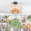 Ripoll Plafondlamp, Kogellampje Amber, 1-licht