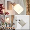 Fonik Wandlamp, Muurspot Chroom, Zandkleurig, 1-licht
