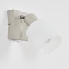 Fonik Wandlamp, Muurspot Chroom, Zandkleurig, 1-licht