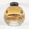 Ripoll Plafondlamp, Kogellampje Goud, Duidelijk, 1-licht