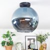 Koyoto Plafondlamp, Kogellampje 30 cm Blauw, 1-licht