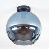 Koyoto Plafondlamp, Kogellampje 30 cm Blauw, 1-licht