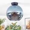 Koyoto Plafondlamp, Kogellampje 30 cm Blauw, 1-licht