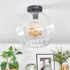 Koyoto Plafondlamp, Kogellampje 30 cm Duidelijk, 1-licht
