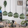 Koyoto Hanglamp, Kogellampje, Hanglamp Groen, 4-lichts