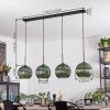Koyoto Hanglamp, Kogellampje, Hanglamp Groen, 4-lichts