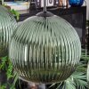Koyoto Hanglamp, Kogellampje, Hanglamp Groen, 4-lichts
