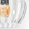 Koyoto Plafondlamp, Kogellampje Duidelijk, 4-lichts
