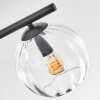 Koyoto Plafondlamp, Kogellampje Duidelijk, 4-lichts
