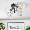 Koyoto Plafondlamp, Kogellampje Duidelijk, 4-lichts