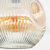 Ripoll Plafondlamp, Kogellampje Amber, Duidelijk, 1-licht
