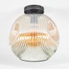 Ripoll Plafondlamp, Kogellampje Amber, Duidelijk, 1-licht
