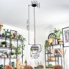 Koyoto Hanglamp, Kogellampje, Hanglamp 20 cm Duidelijk, Rookkleurig, 1-licht